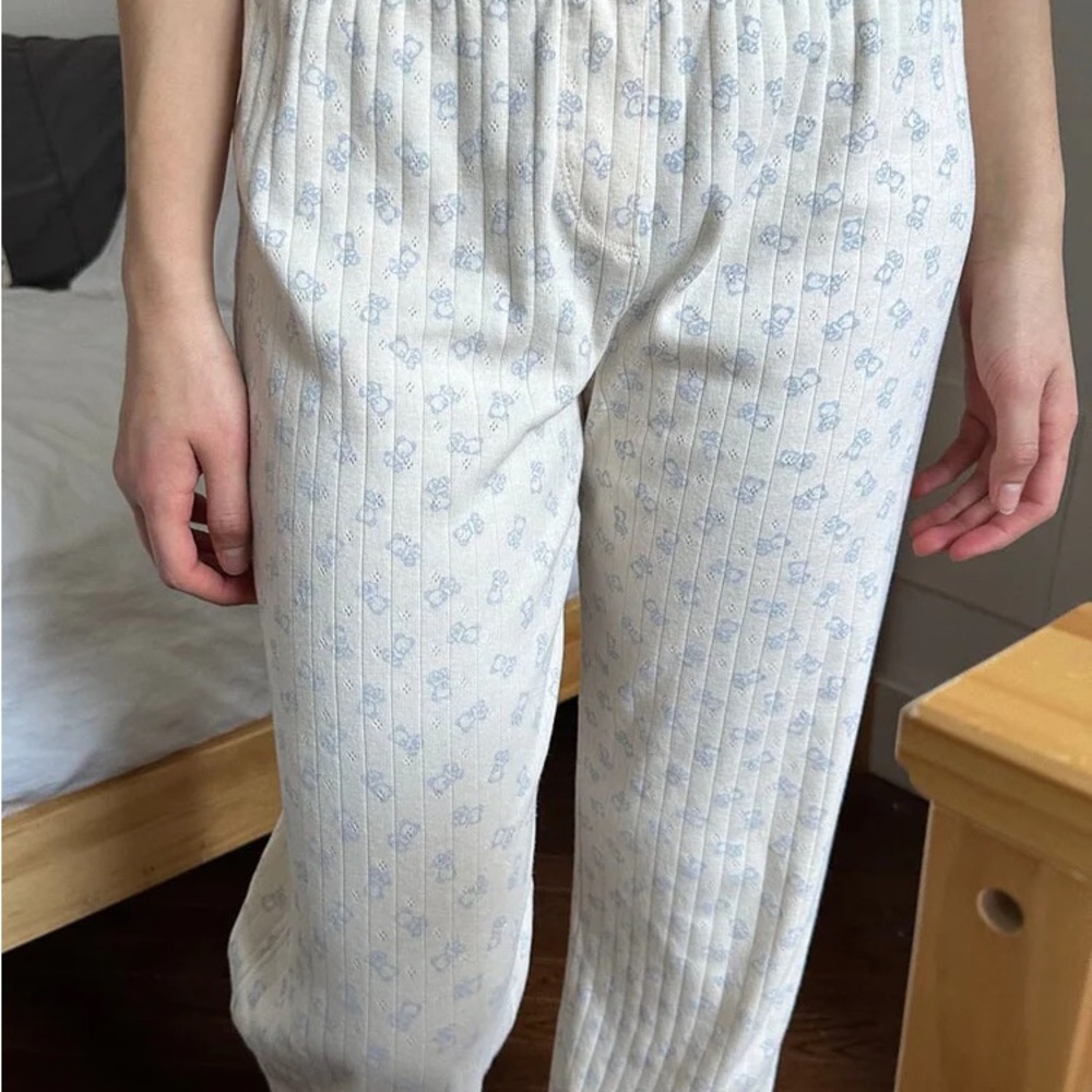 NWT Brandy Melville Keira Teddy Bear Sweatpants